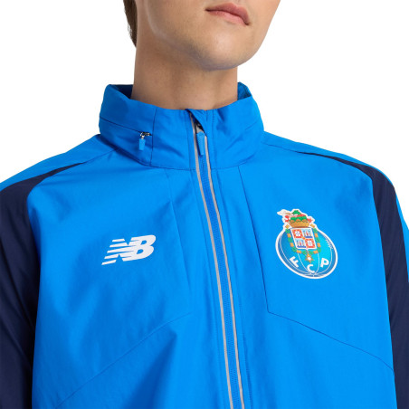 Veste imperméable FC Porto bleu ciel 2024/25