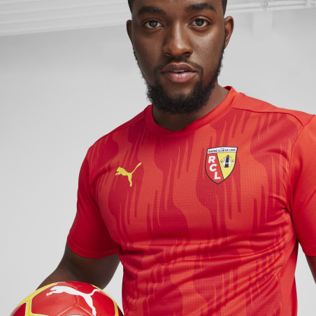 Maillot avant match RC Lens rouge 2024/25