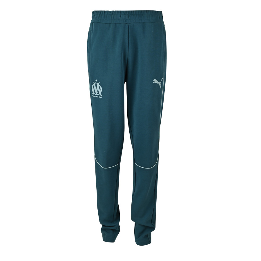 Pantalon survêtement OM casual bleu océan 2024/25