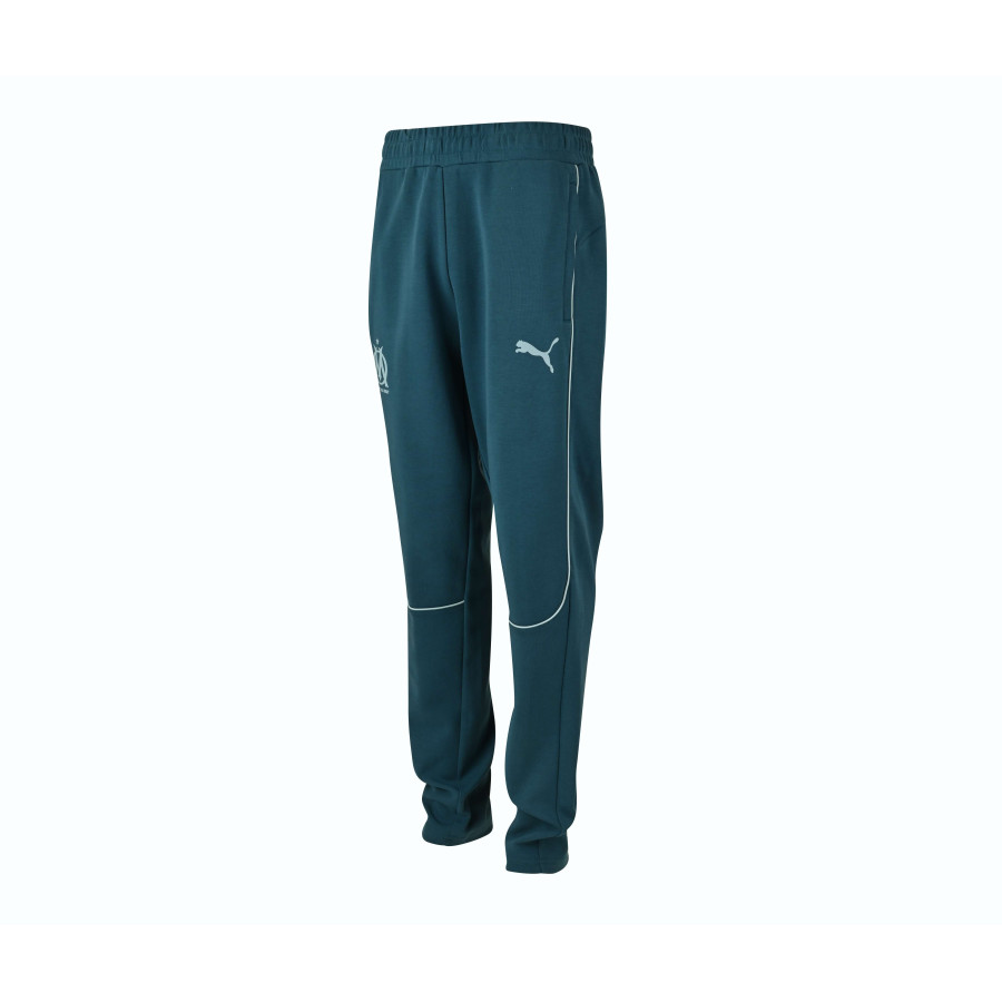 Pantalon survêtement junior OM casual bleu océan 2024/25