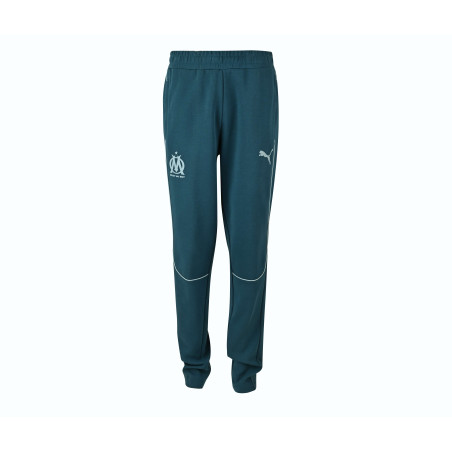 Pantalon survêtement junior OM casual bleu océan 2024/25