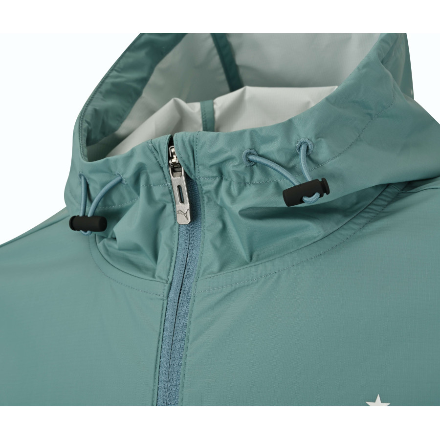 Veste imperméable junior OM bleu 2024/25