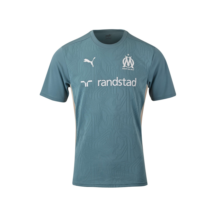 Maillot entraînement junior OM bleu or 2024/25