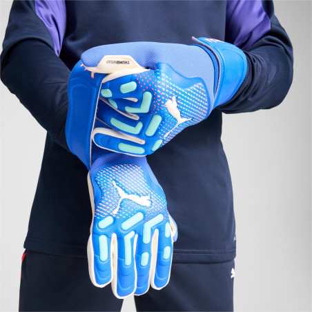 Gants gardien Puma Future Match bleu blanc