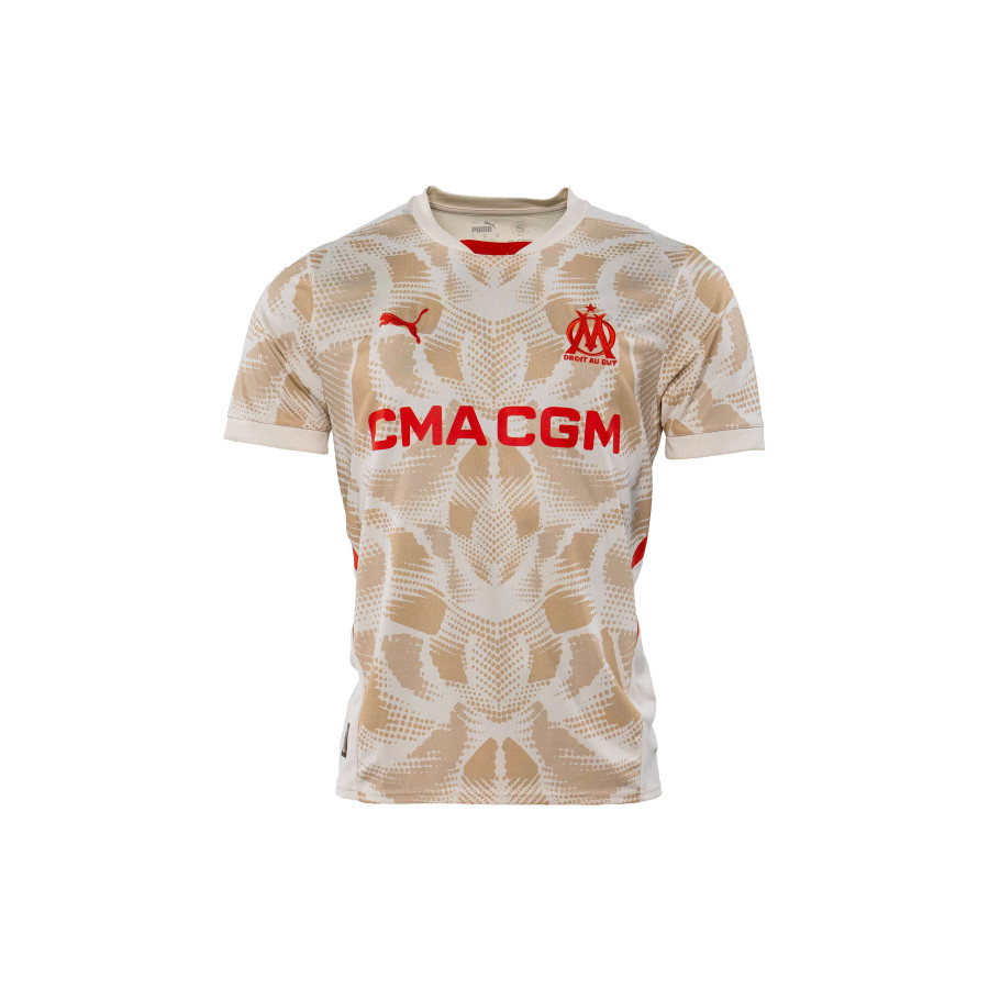 Maillot gardien OM beige 2024/25