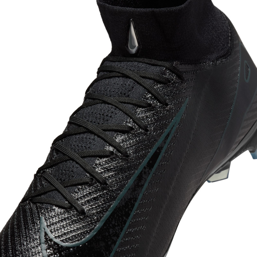 Nike Air Zoom Mercurial Superfly 10 Elite FG noir