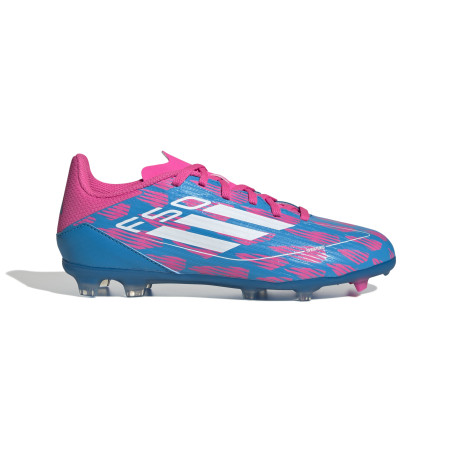 adidas F50 League junior FG/MG rose bleu