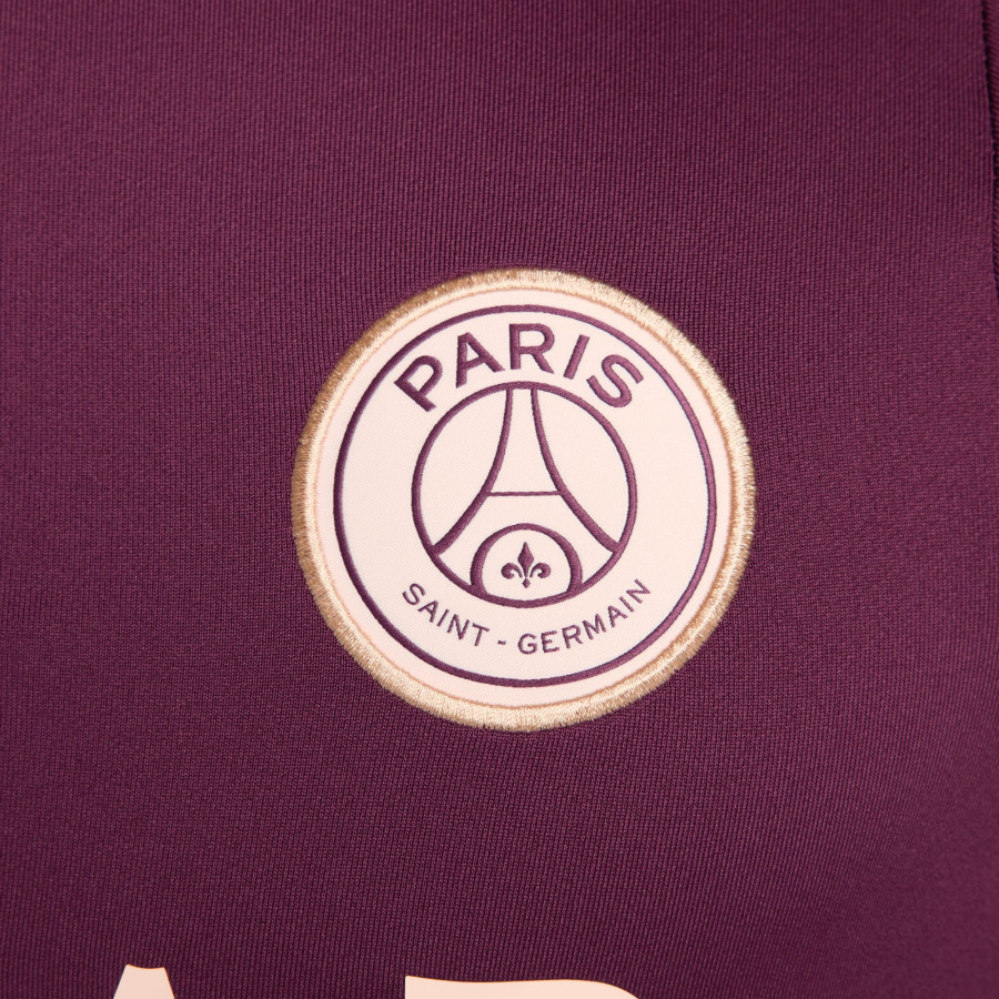 Sweat zippé PSG Strike violet 2024/25