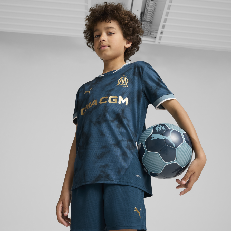 Maillot junior OM extérieur 2024/25