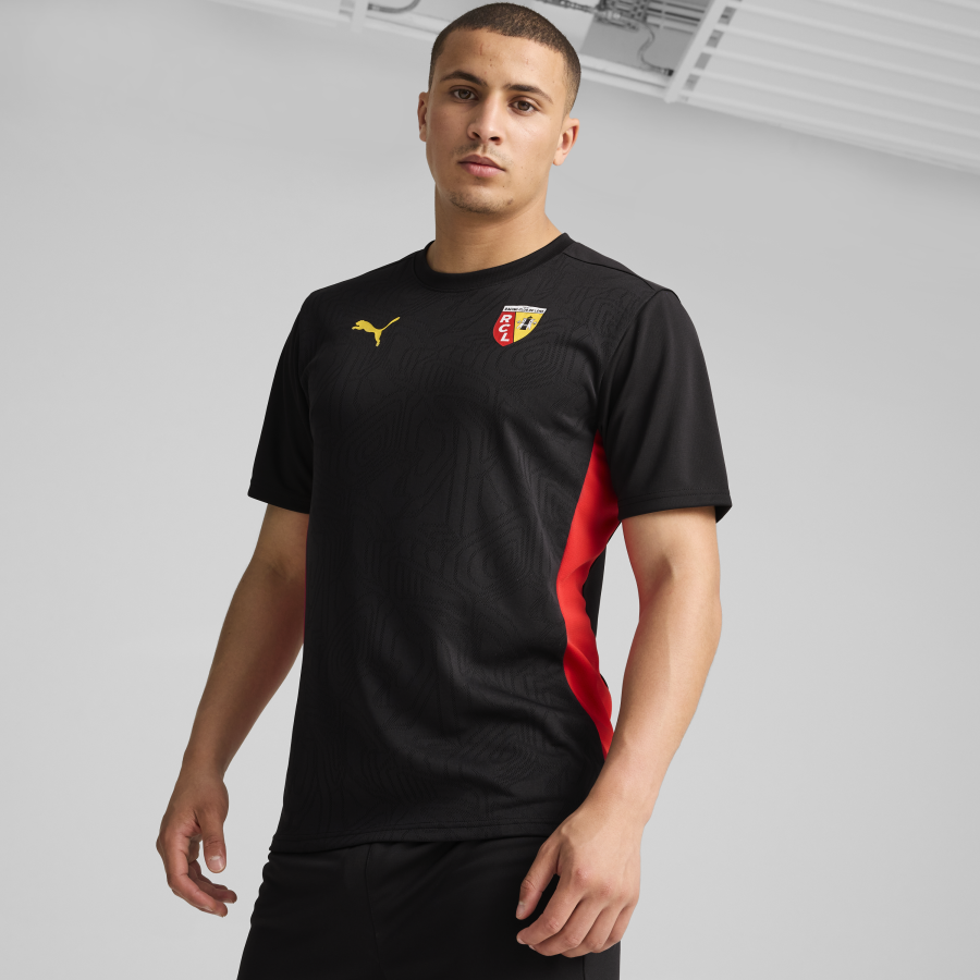 Maillot entraînement RC Lens noir rouge 2024/25