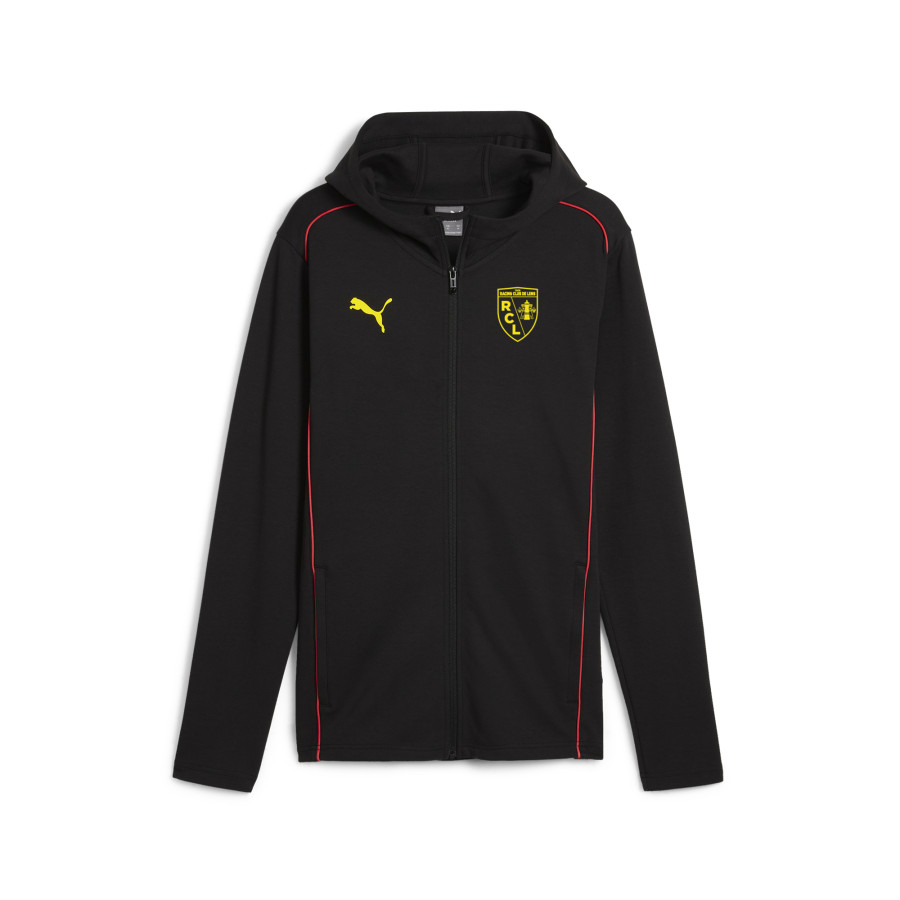 Veste survêtement RC Lens Casual noir 2024/25