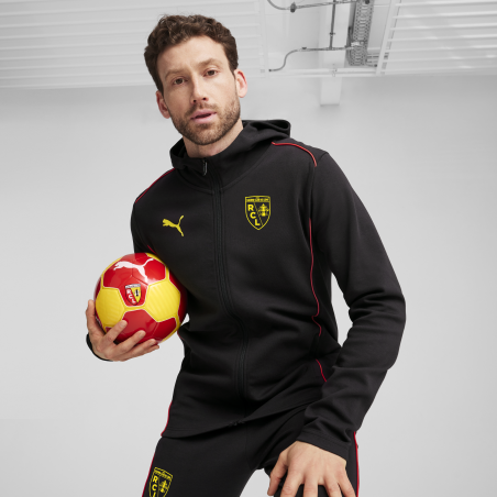 Veste survêtement RC Lens Casual noir 2024/25