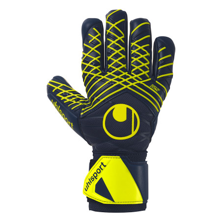 Gants gardien Uhlsport Prediction Supersoft HN bleu jaune