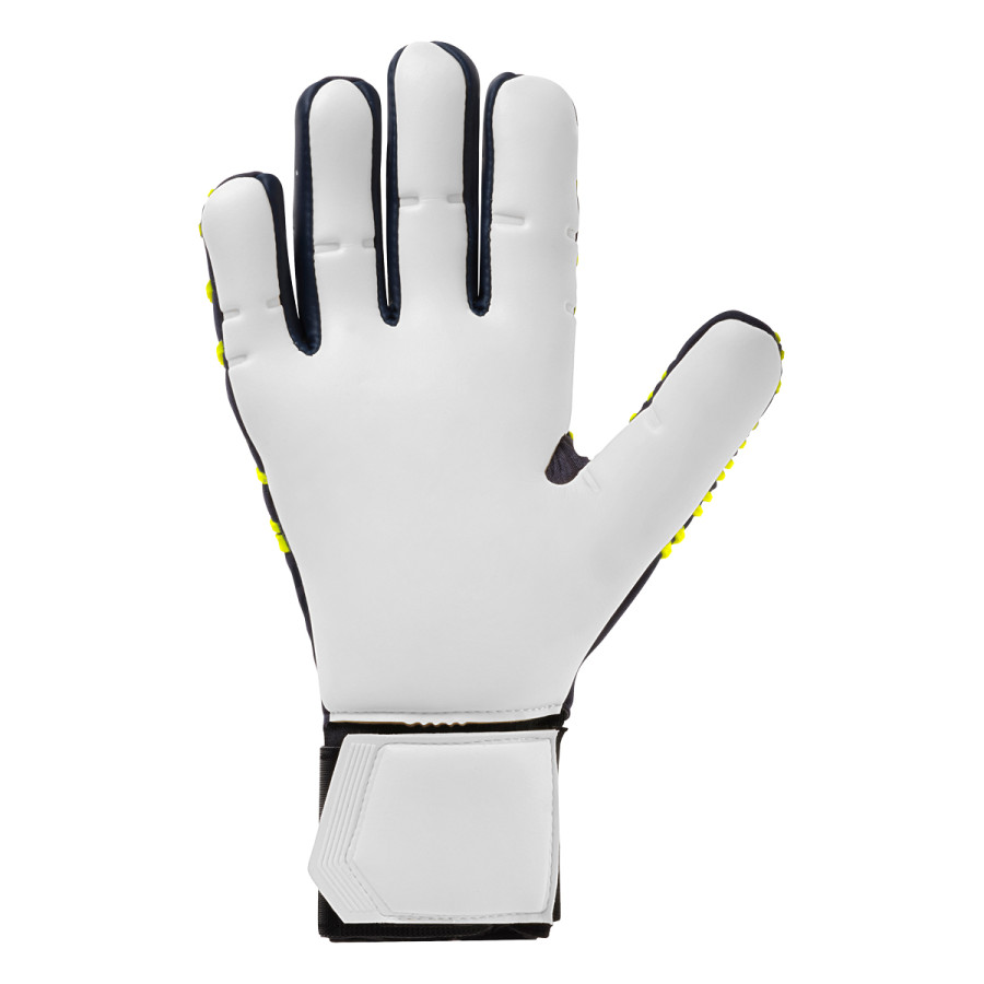 Gants gardien Uhlsport Prediction Absolutgrip HN Fit bleu jaune