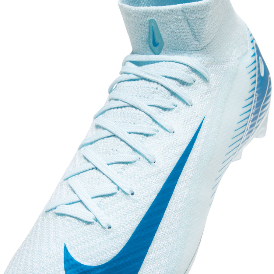 Nike Air Zoom Mercurial Superfly 10 Elite AG-Pro bleu ciel