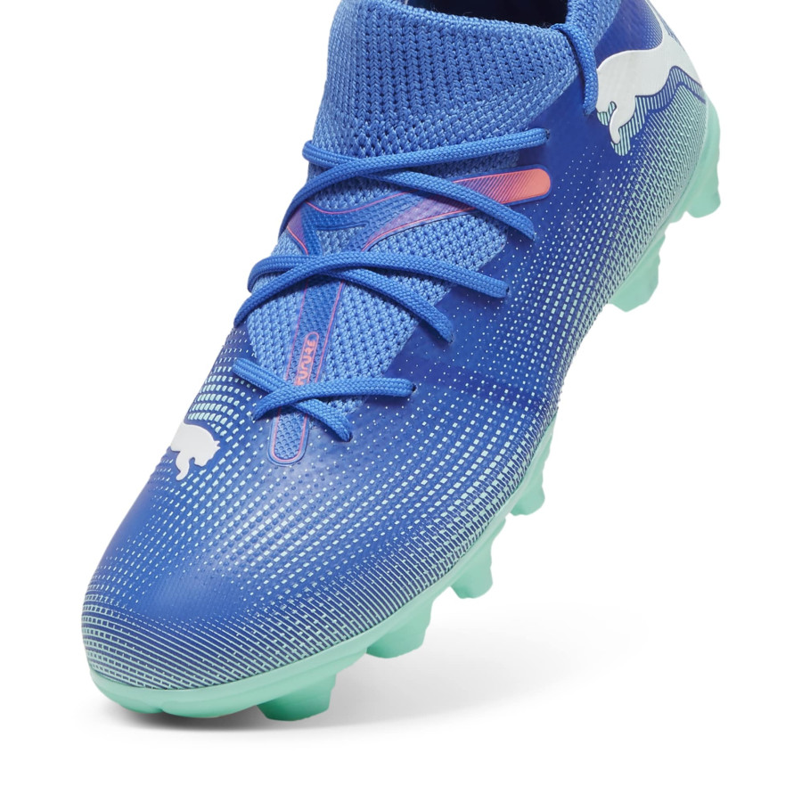 Puma Future Match junior FG/AG bleu vert