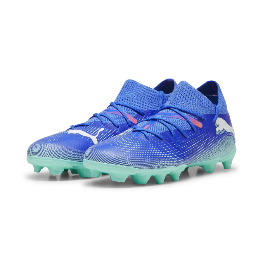 Puma Future Match junior FG/AG bleu vert