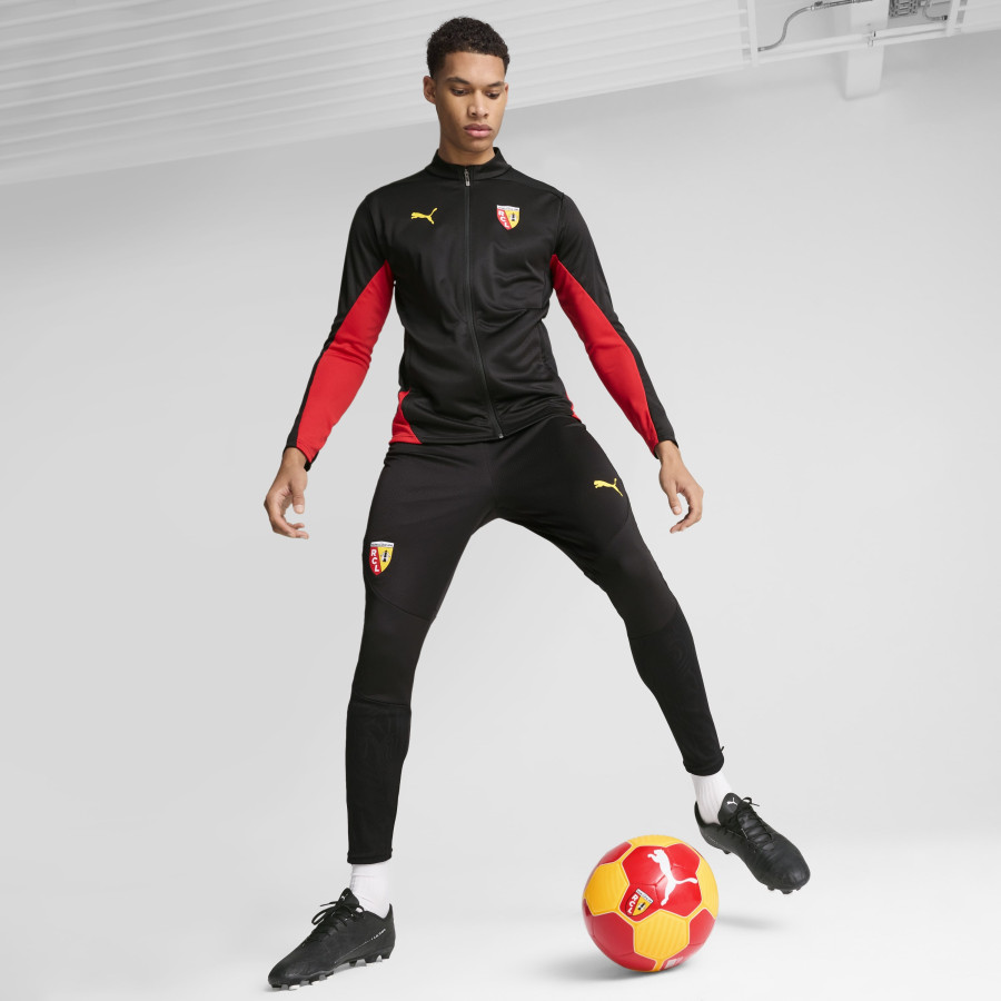 Veste survêtement RC Lens noir rouge 2024/25