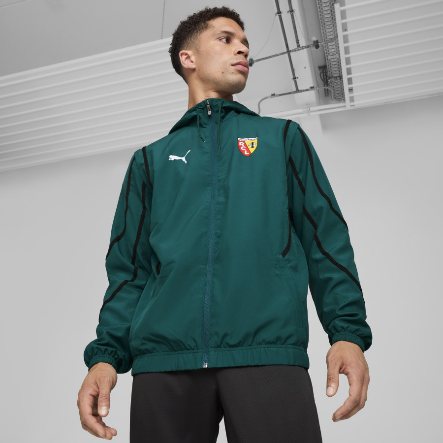 Veste avant match RC Lens vert 2024/25