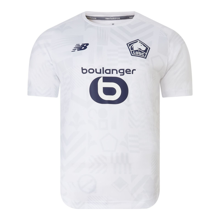 Maillot avant match LOSC blanc 2024/25