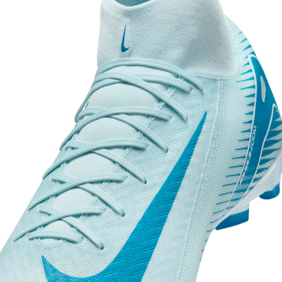 Nike Air Zoom Mercurial Superfly 10 Academy FG/MG bleu ciel