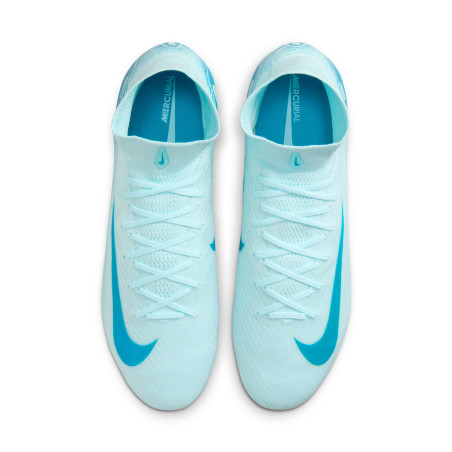 Nike Air Zoom Mercurial Superfly 10 Elite SG-Pro bleu ciel