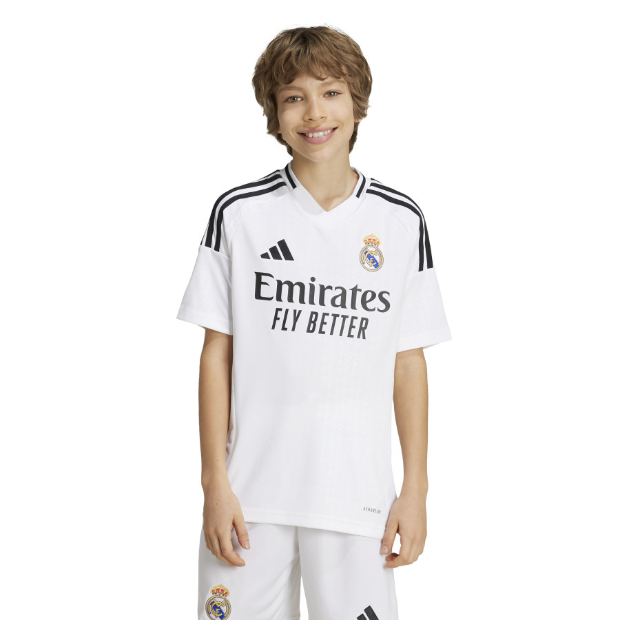 Maillot junior Real Madrid domicile 2024/25 + flocage