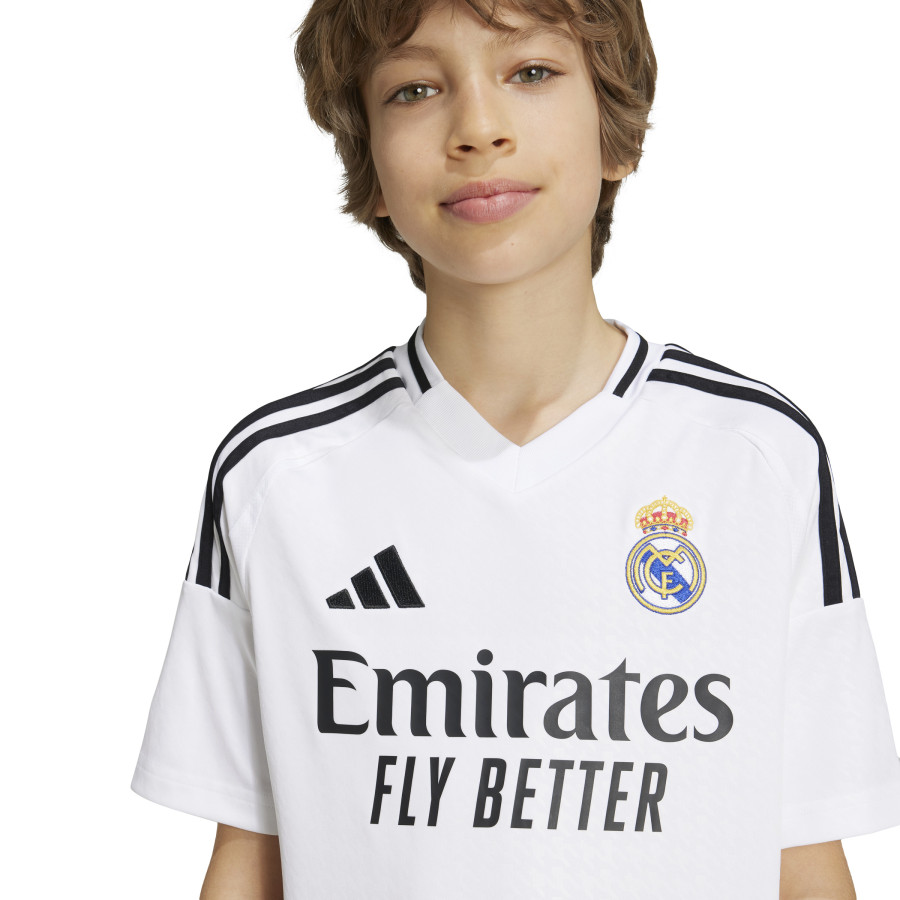 Maillot junior Real Madrid domicile 2024/25 + flocage