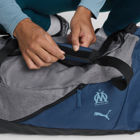 Sac de sport OM bleu gris 2024/25