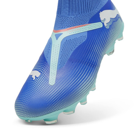 Puma Future Match LaceLess FG/AG bleu vert