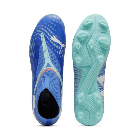 Puma Future Match LaceLess FG/AG bleu vert