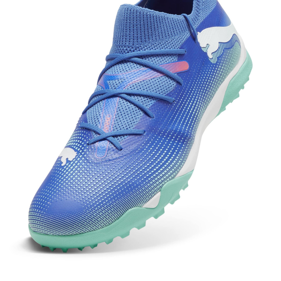 Puma Future Match Turf bleu vert