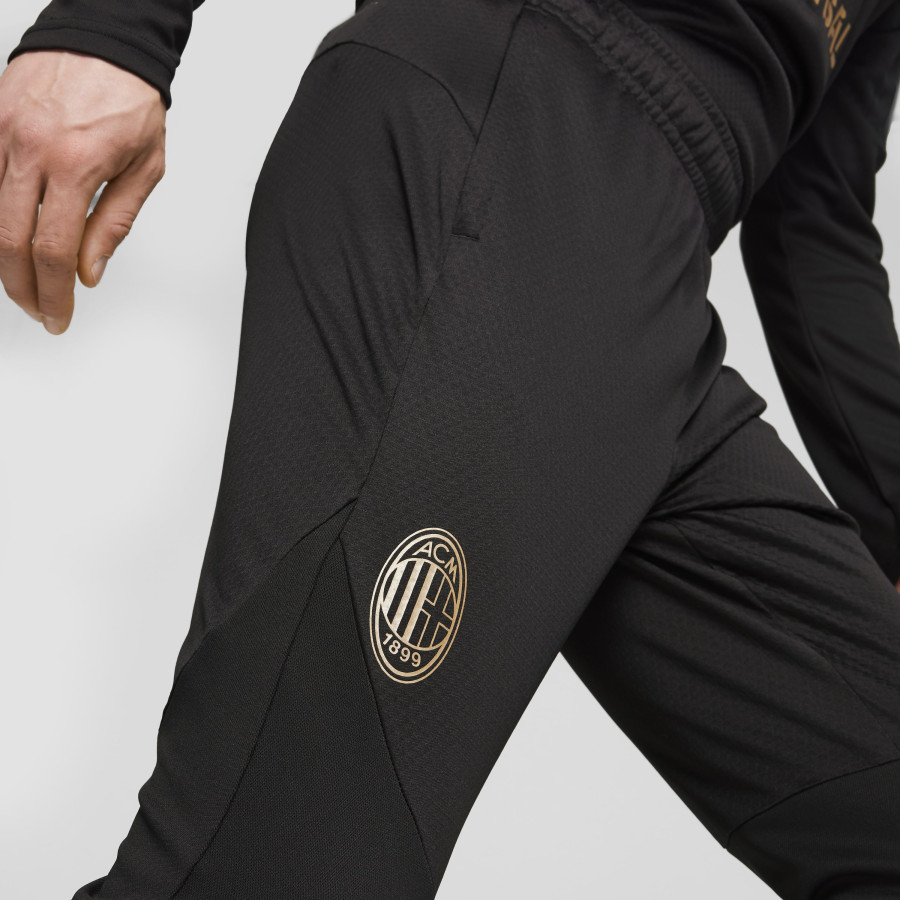 Pantalon survêtement Milan AC noir or 2024/25