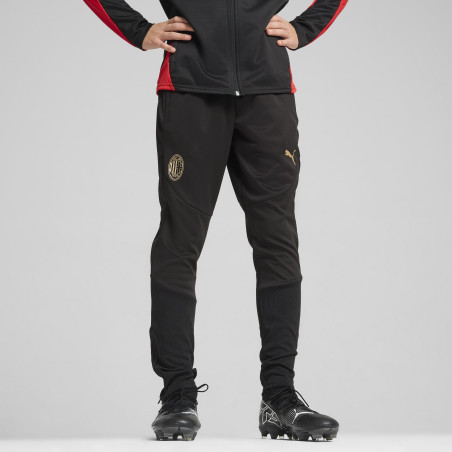 Pantalon survêtement junior Milan AC noir or 2024/25