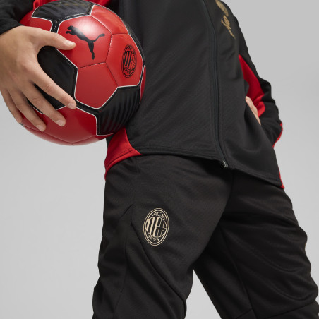 Pantalon survêtement junior Milan AC noir or 2024/25