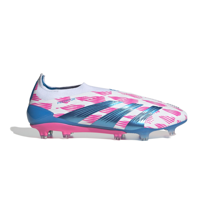 adidas Predator Elite LaceLess FG rose bleu