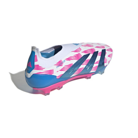 adidas Predator Elite LaceLess FG rose bleu