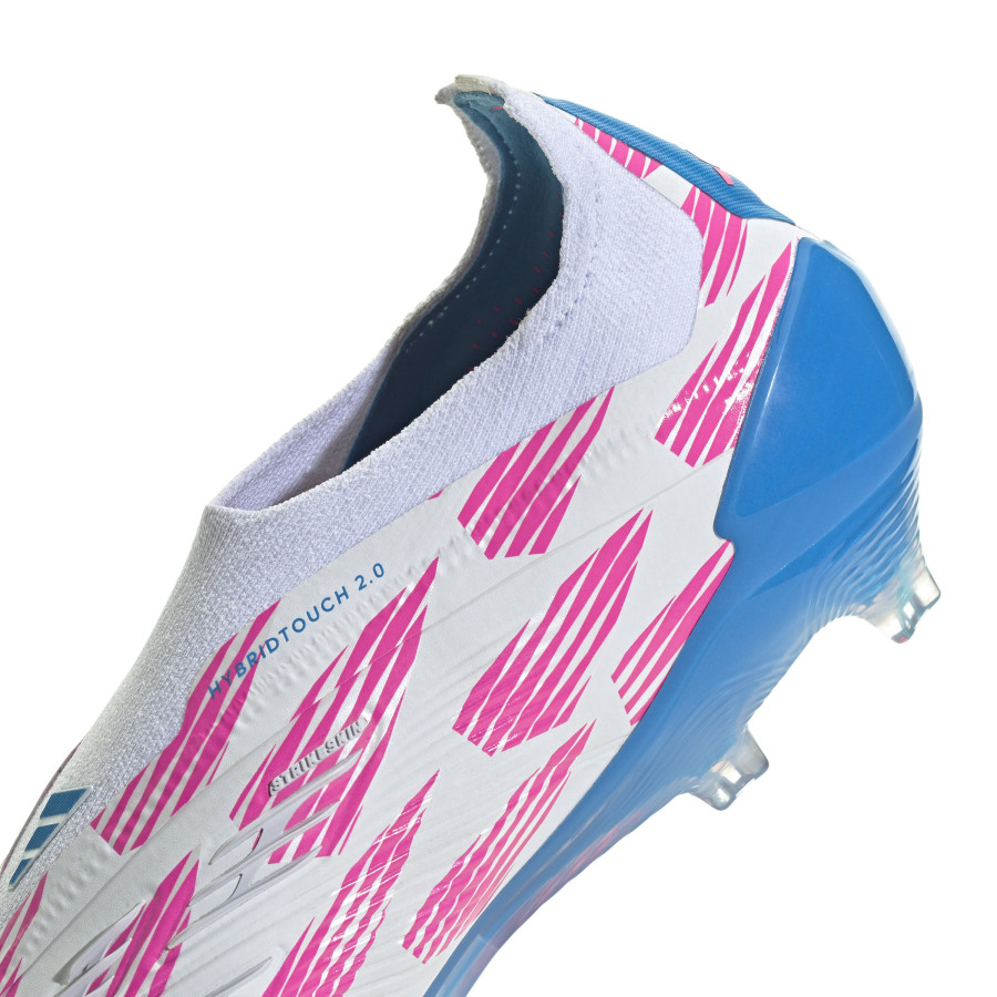 adidas Predator Elite LaceLess FG rose bleu