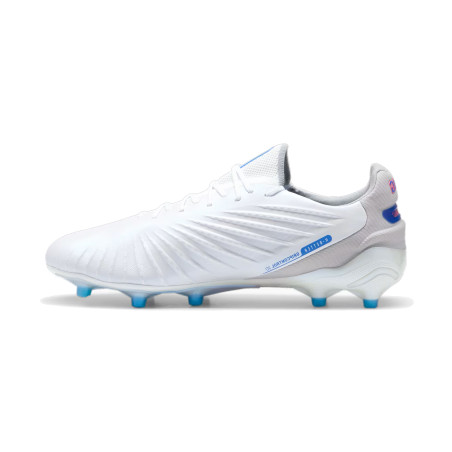 Puma King Ultimate FG/AG blanc violet