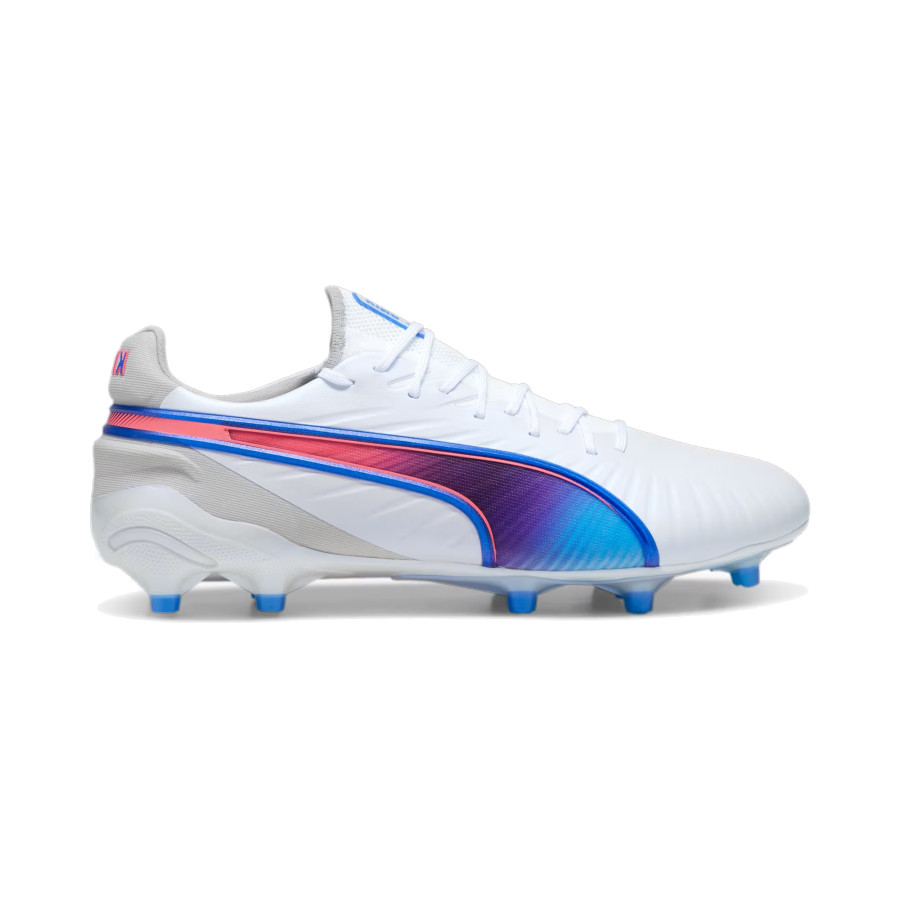 Puma King Ultimate FG/AG blanc violet