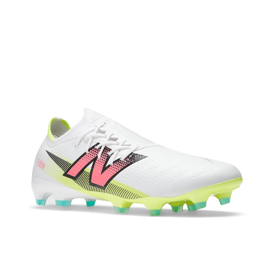 New Balance Furon V7+ Pro FG blanc jaune