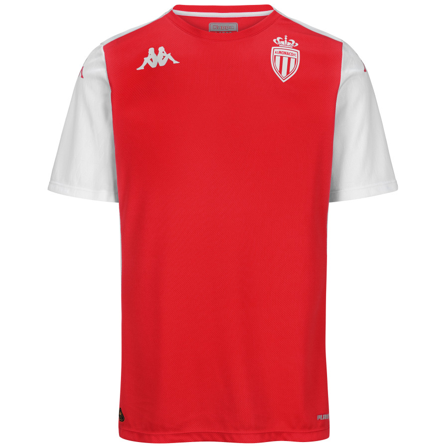 Maillot entraînement AS Monaco rouge blanc 2024/25