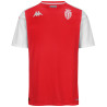 Maillot entraînement AS Monaco rouge blanc 2024/25