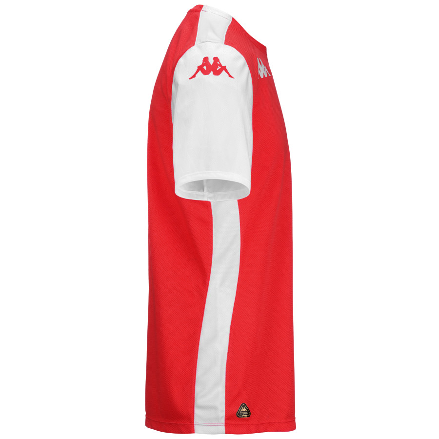 Maillot entraînement AS Monaco rouge blanc 2024/25