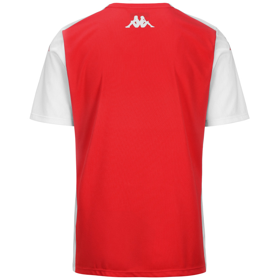 Maillot entraînement AS Monaco rouge blanc 2024/25