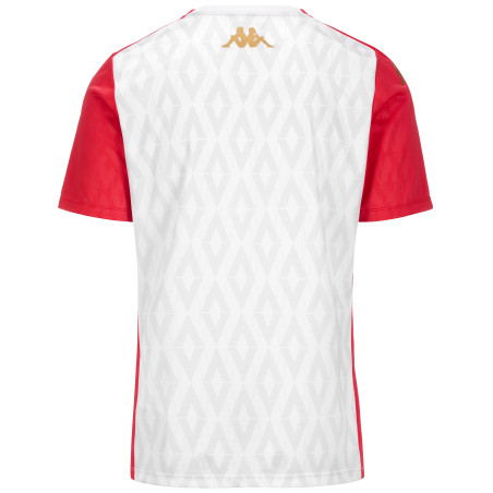 Maillot avant match AS Monaco blanc rouge 2024/25