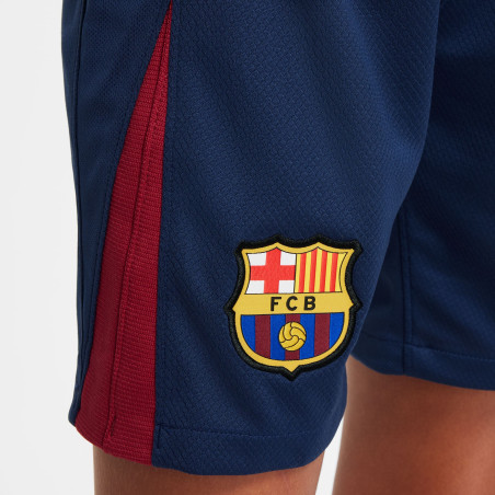 Short junior FC Barcelone domicile 2024/25