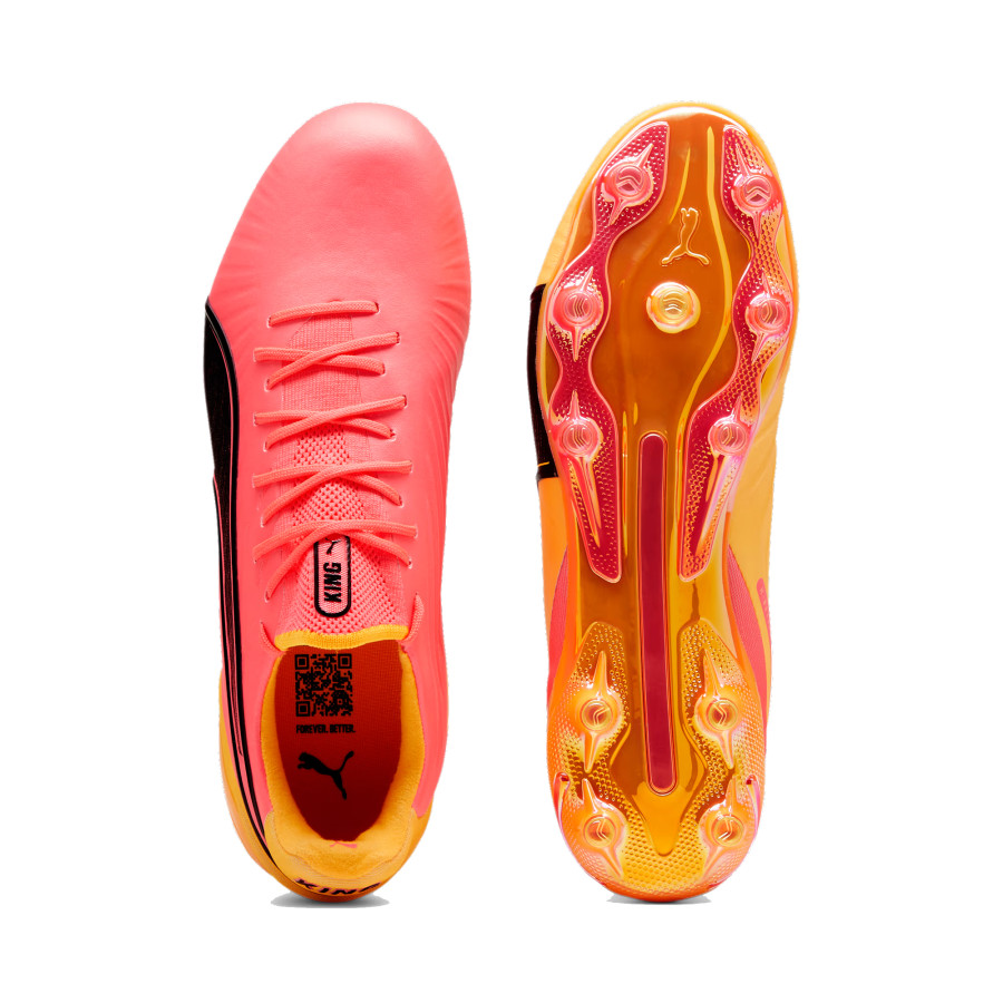 Puma King Ultimate FG/AG orange rose