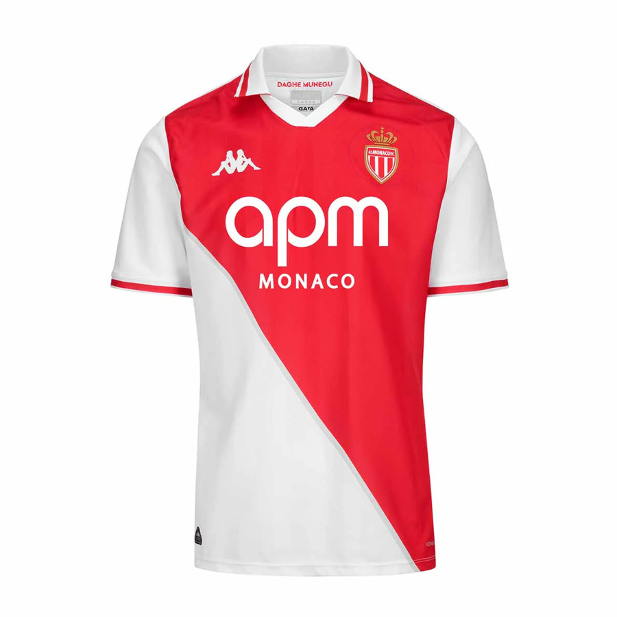 Maillot AS Monaco domicile 2024/25