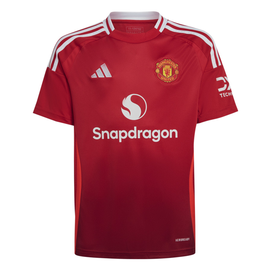 Maillot junior Manchester United domicile 2024/25